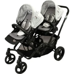Poussette Double Jumeaux Black Emotion LOOPING : Comparateur, Avis, Prix