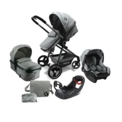 Poussette Trio Giulia + Siège Auto Beone + Nacelle NANIA : Comparateur, Avis, Prix