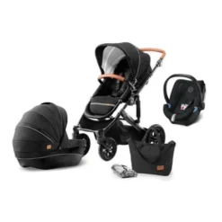 Poussette Prime 2020 + Nacelle + Coque Cybex Aton 5 KINDERKRAFT : Comparateur, Avis, Prix